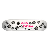SNO Typical Hawaiian Islands Deck Skateboard