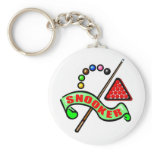 Snooker Pool Keychain