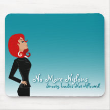 Snooty Lady Mousepad