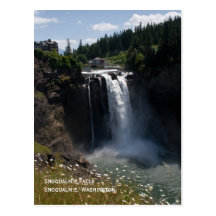 Snoqualmie Falls Postcard
