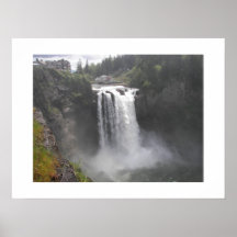 Snoqualmie Falls Poster