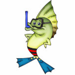 Snorkeling Fish Photo Cutout
