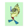 Snorkeling Fish Post Card