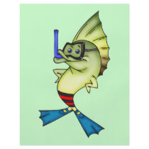 Snorkelling Fish Custom Flyer