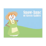 "Snow-Anne of Green Gables" by Nick Moreau Post Card
