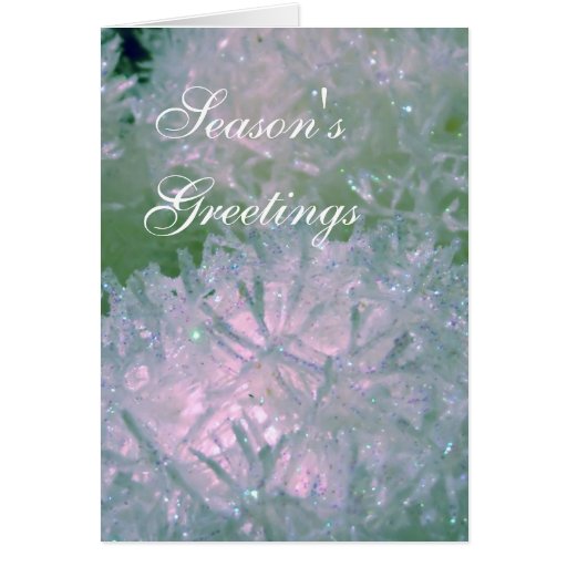 Snow balls card