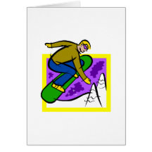 Snow Board Jump Cards