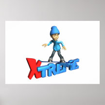 Snow Boarding Posters