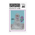 Snow Bride2 Postage Stamps