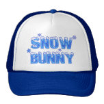 Snow Bunny Blue Hat