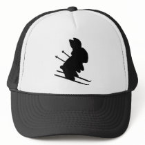 snow bunny mesh hats