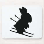 snow bunny mouse pads