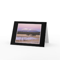 Snow Capped San Francisco Peaks at Sunset