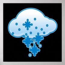Snow Clouds 2 Poster
