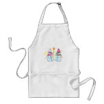 Snow couple aprons