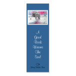 Snow Covered bridge Bookmark Business Card Template