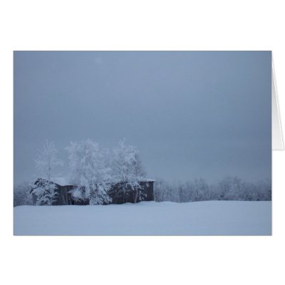 Snow Covered Greeting Cards by nmpics