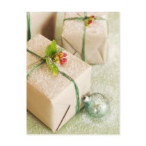Snow Covered Holiday Gifts