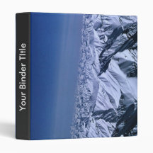 Snow-covered Mountain Peaks Brooks Range Binder