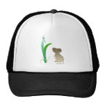 Snow drops and cute mouse hats