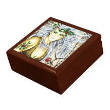 Snow Faerie Trinket Boxes