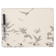 Snow Geese Dry Erase Board