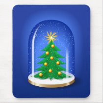 Snow Globe Mouse Mats