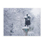 Snow in Cardiff Post Cards