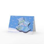 Snow In Love Greeting Card