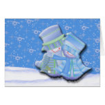 Snow In Love Greeting Card