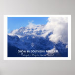 Snow in Southern Africa II Poster