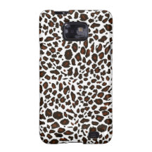 Snow Leopard Pattern Galaxy S2 Cases