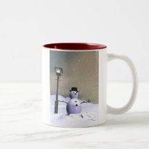 Snow Man Mug