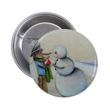 Snow Meany Button