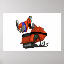 Snow Mobile Skills Print