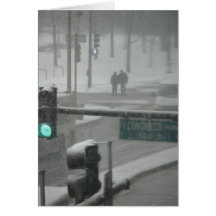 Snow On Congress Cards