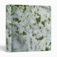 Snow on Grass Vinyl Binder