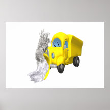 Snow Plow Poster