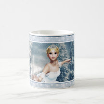 Snow Princess Ballerina Christmas Mug