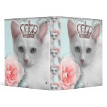 Snow Princess Vinyl Binder