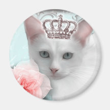 Snow Princess Fridge Magnet