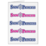 Snow-Princess-Light Greeting Cards