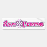 Snow-Princess-pink Bumper Sticker
