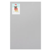 Snow Pug Stationery