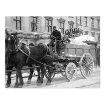 Snow Removal, 1908 Post Card