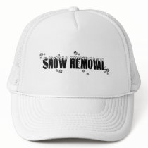 Snow Removal hat in white © Angel Honey, 2009 hats