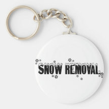 Snow Removal Keychain