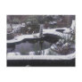 Snow Scene of a Pond in Crowborough Post Cards