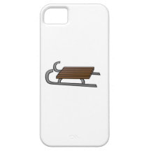 Snow Sled iPhone 5 Case
