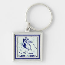 SNOW SPORTS Keychain